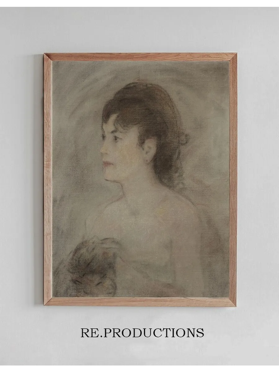 Jeune Femme Decollett