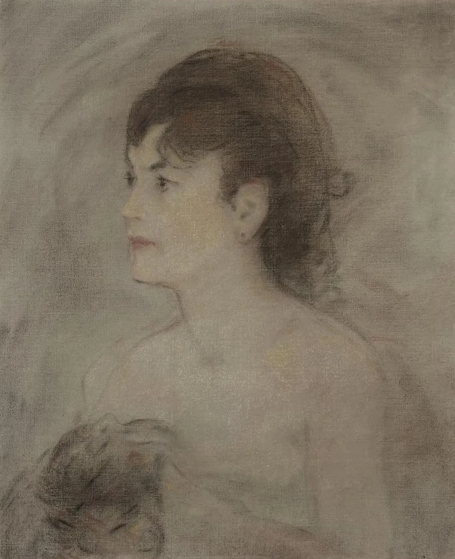 Jeune Femme Decollett
