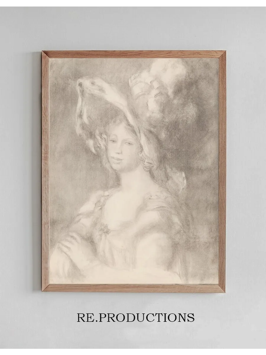 Jeune Femme En Buste (mlle. di Terle)