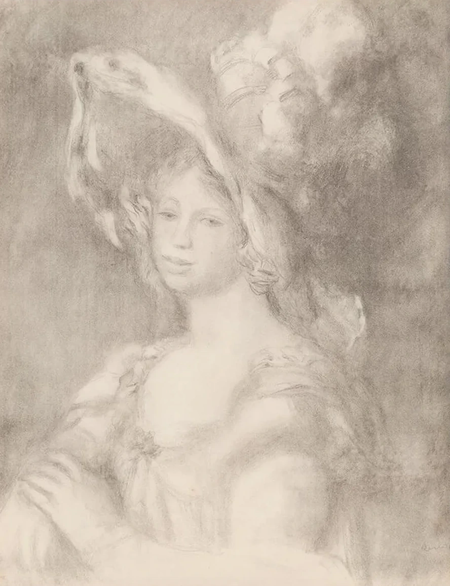 Jeune Femme En Buste (mlle. di Terle)