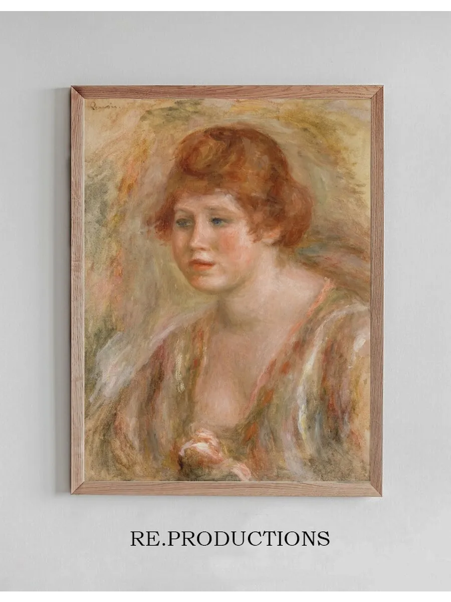 Jeune Femme la Rose