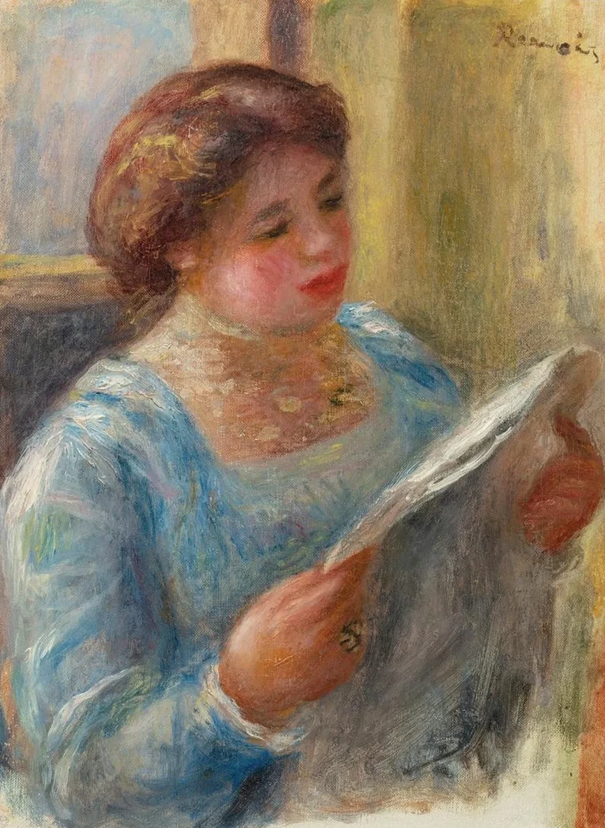 Jeune Femme Lisant