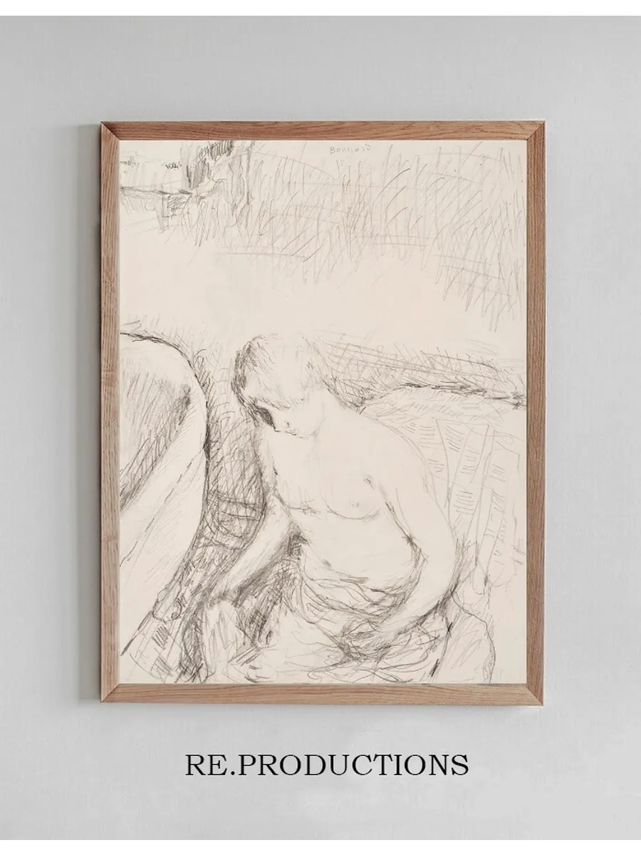 Jeune Femme Sa Toilette