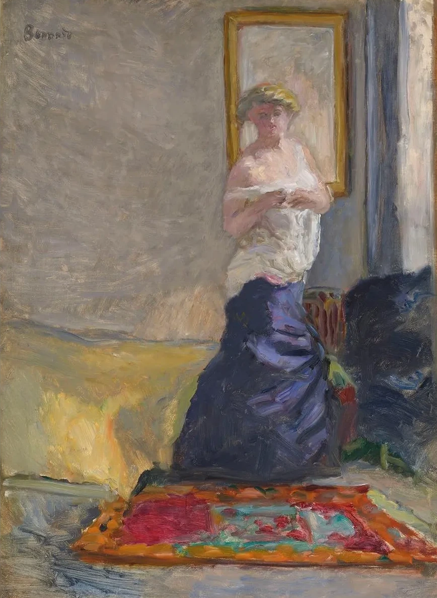 Jeune Femme Se D Shabillant