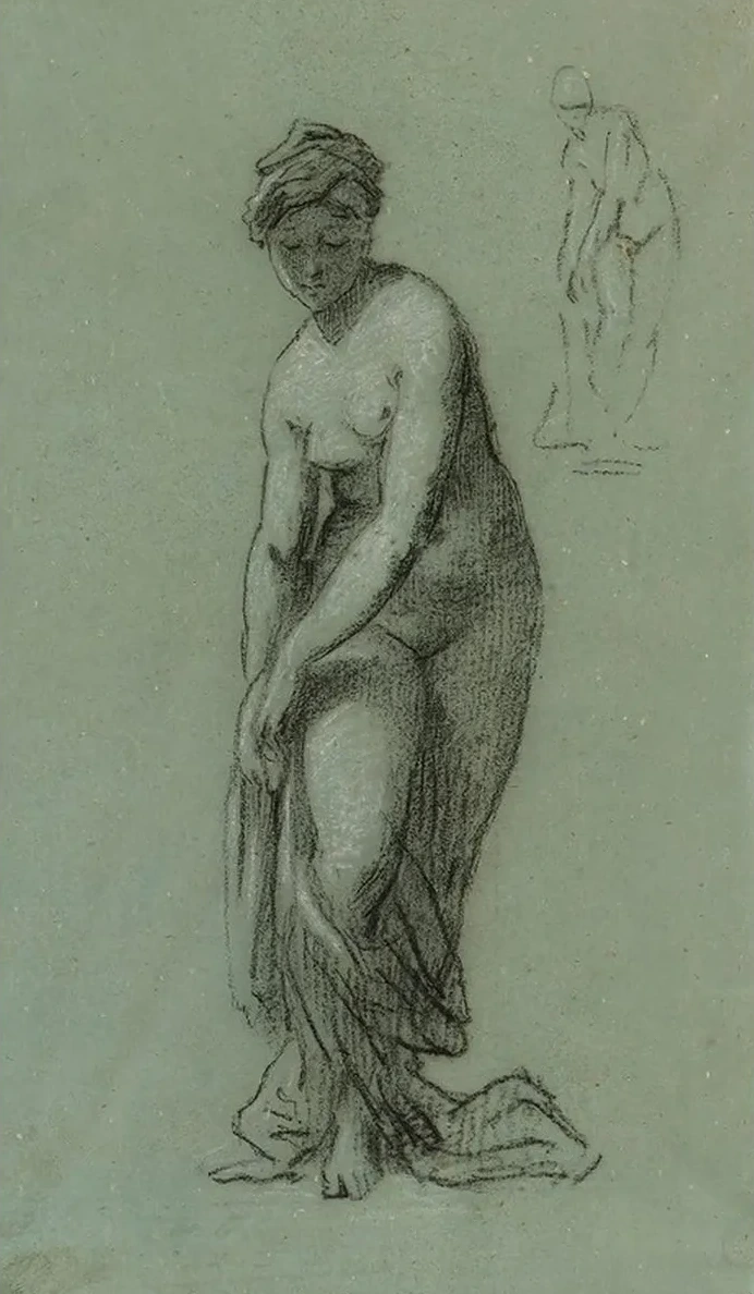 Jeune Femme Se D Shabillant