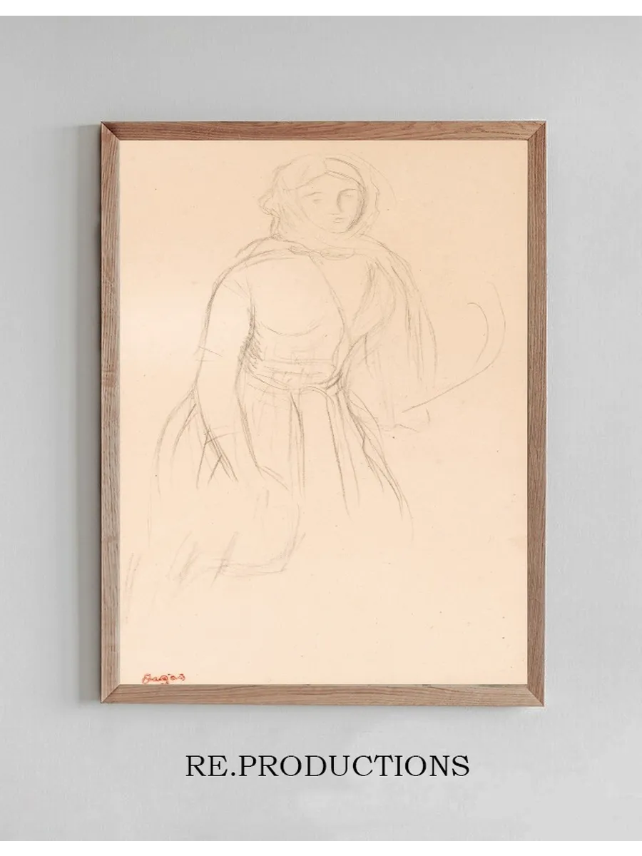 Jeune Femme Vue de Face
