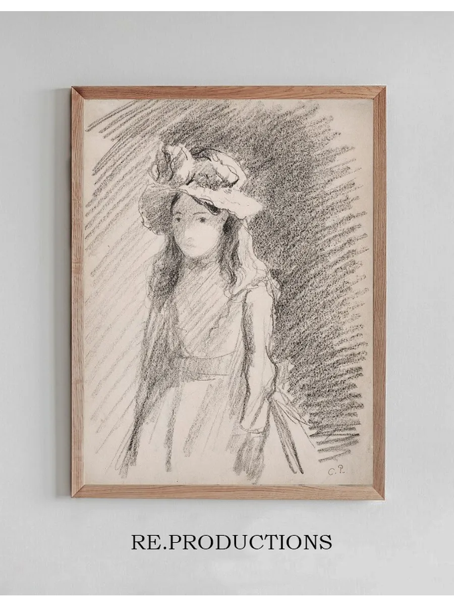 Jeune Fille Au Chapeau