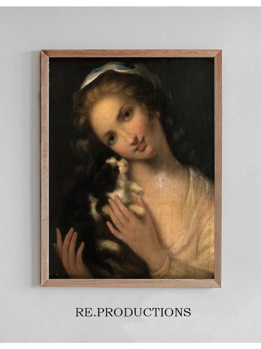 Jeune Fille Au Chat