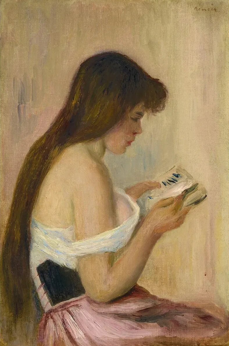 Jeune Fille Lisant