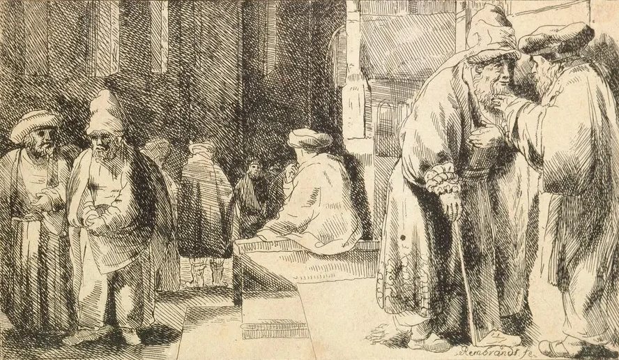 Jews in the Synagogue