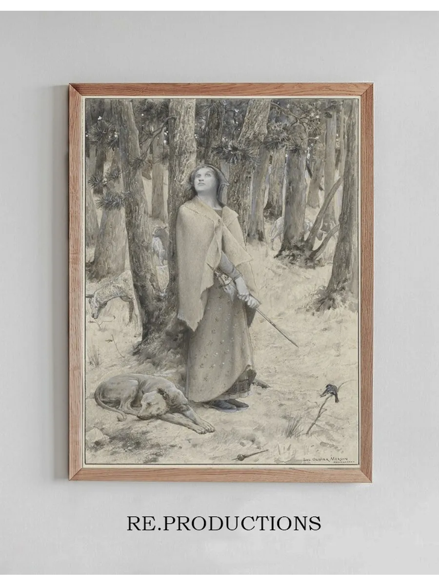 Joan of Arc Hearing the Voices