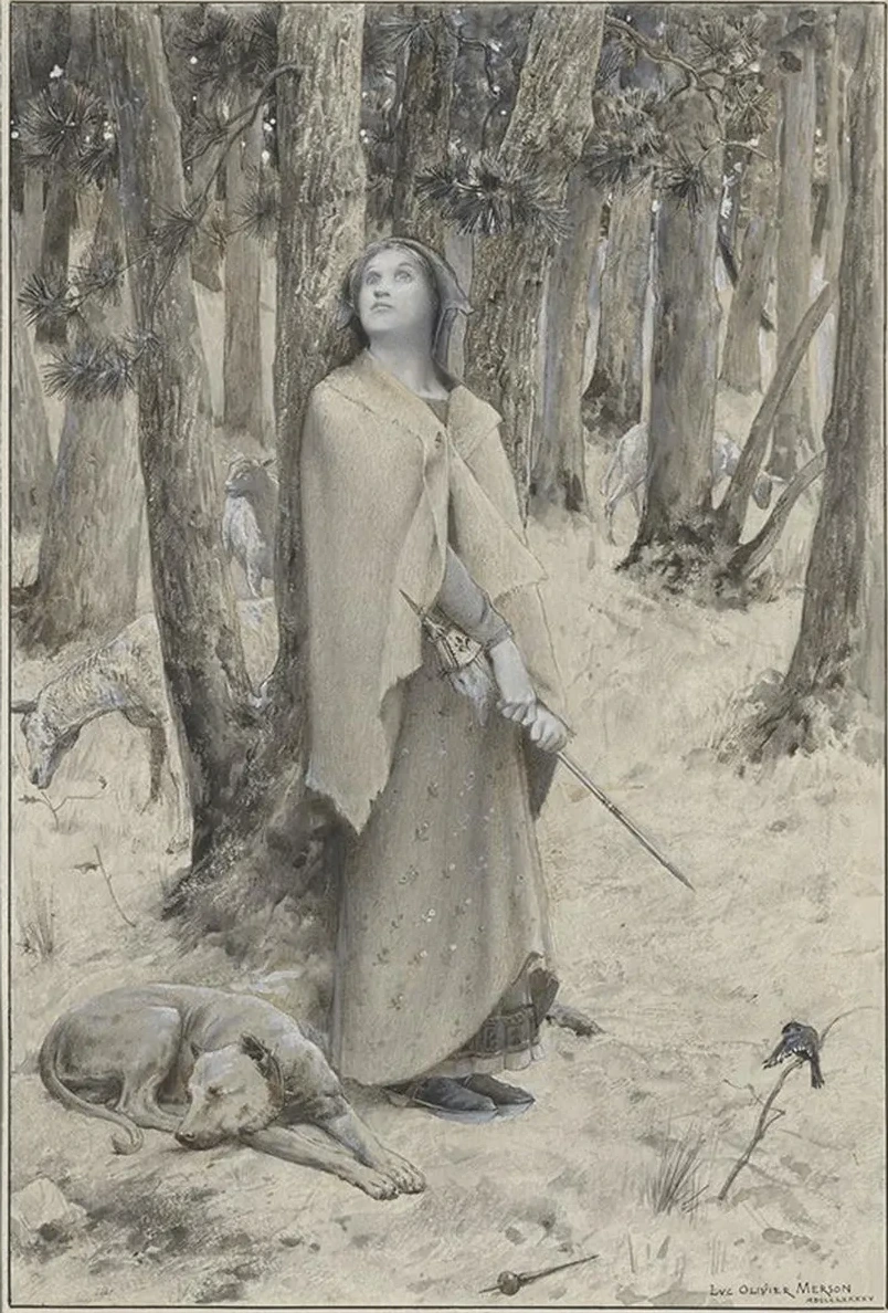 Joan of Arc Hearing the Voices
