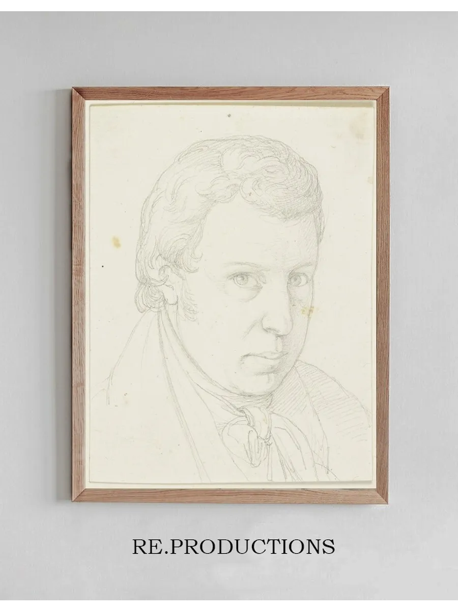 Johannes Veit, Bruder Des Malers Philipp, Brustbild Nach Rechts