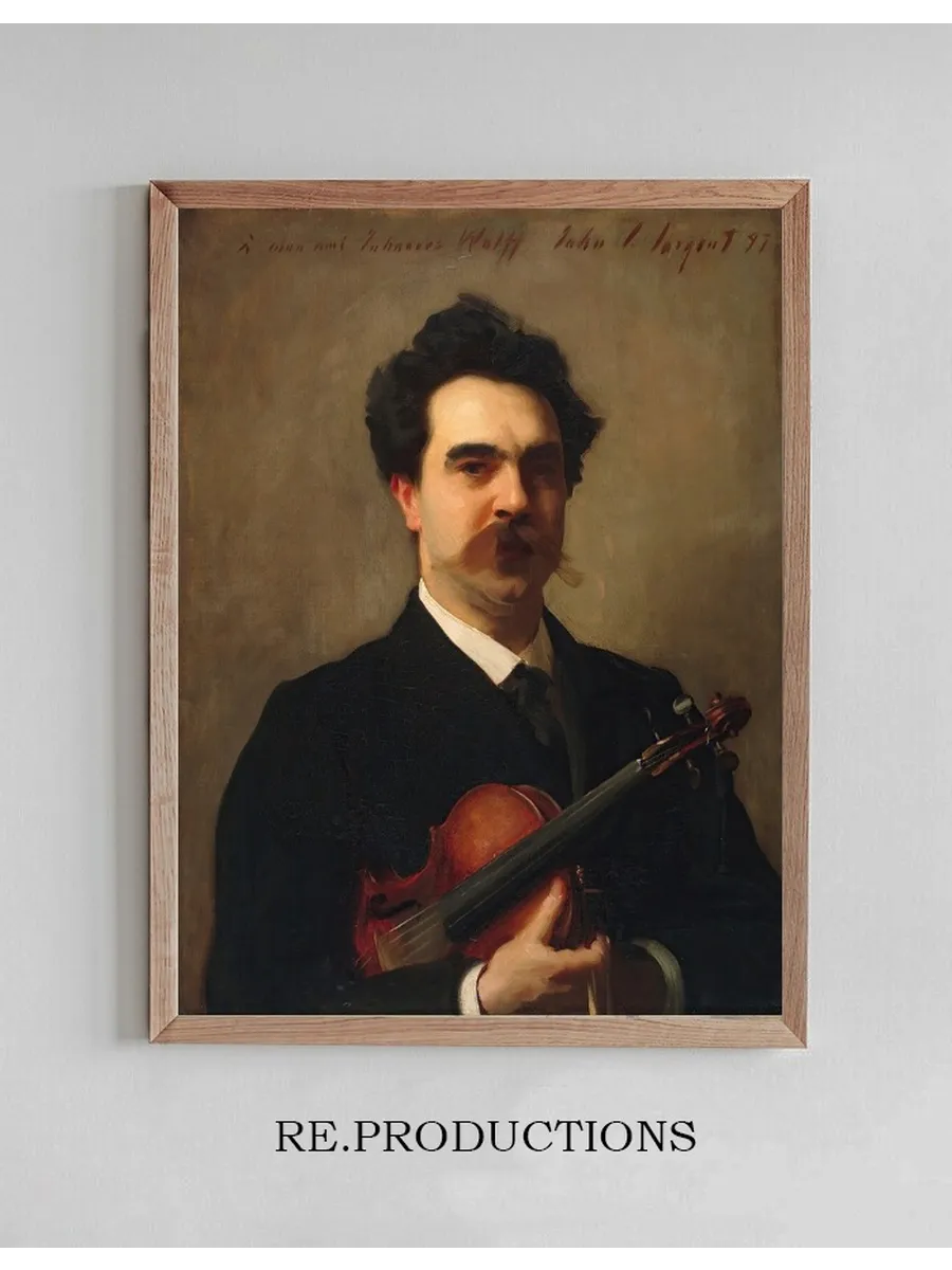 Johannes Wolff (1861 1931), Dutch Violinist
