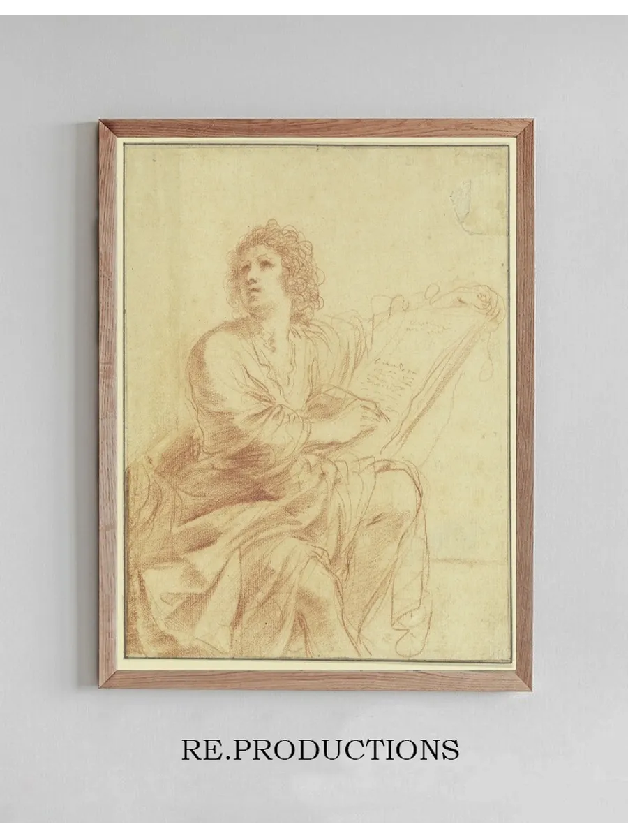 Johannes Der Evangelist, Sitzend Und Schreibend