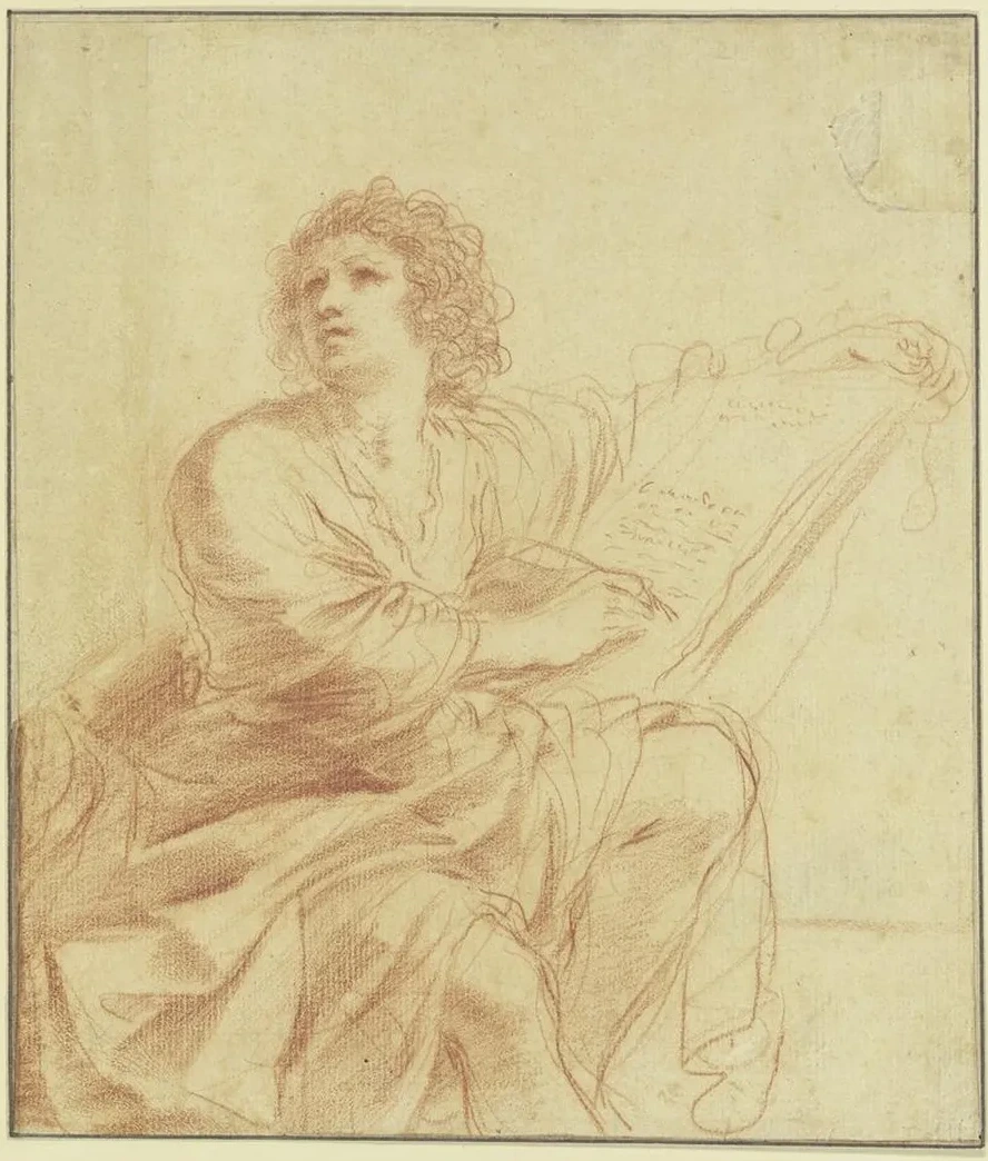 Johannes Der Evangelist, Sitzend Und Schreibend