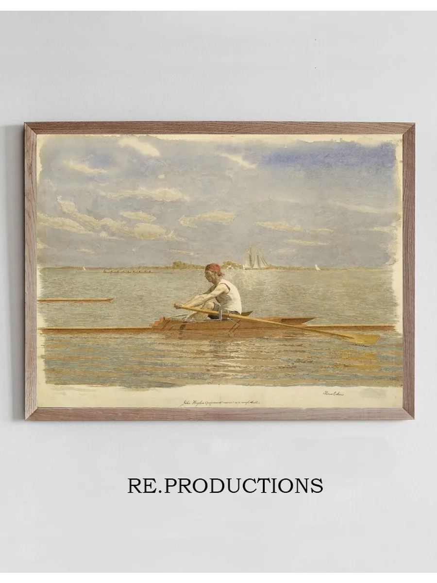 John Biglin in a Single Scull