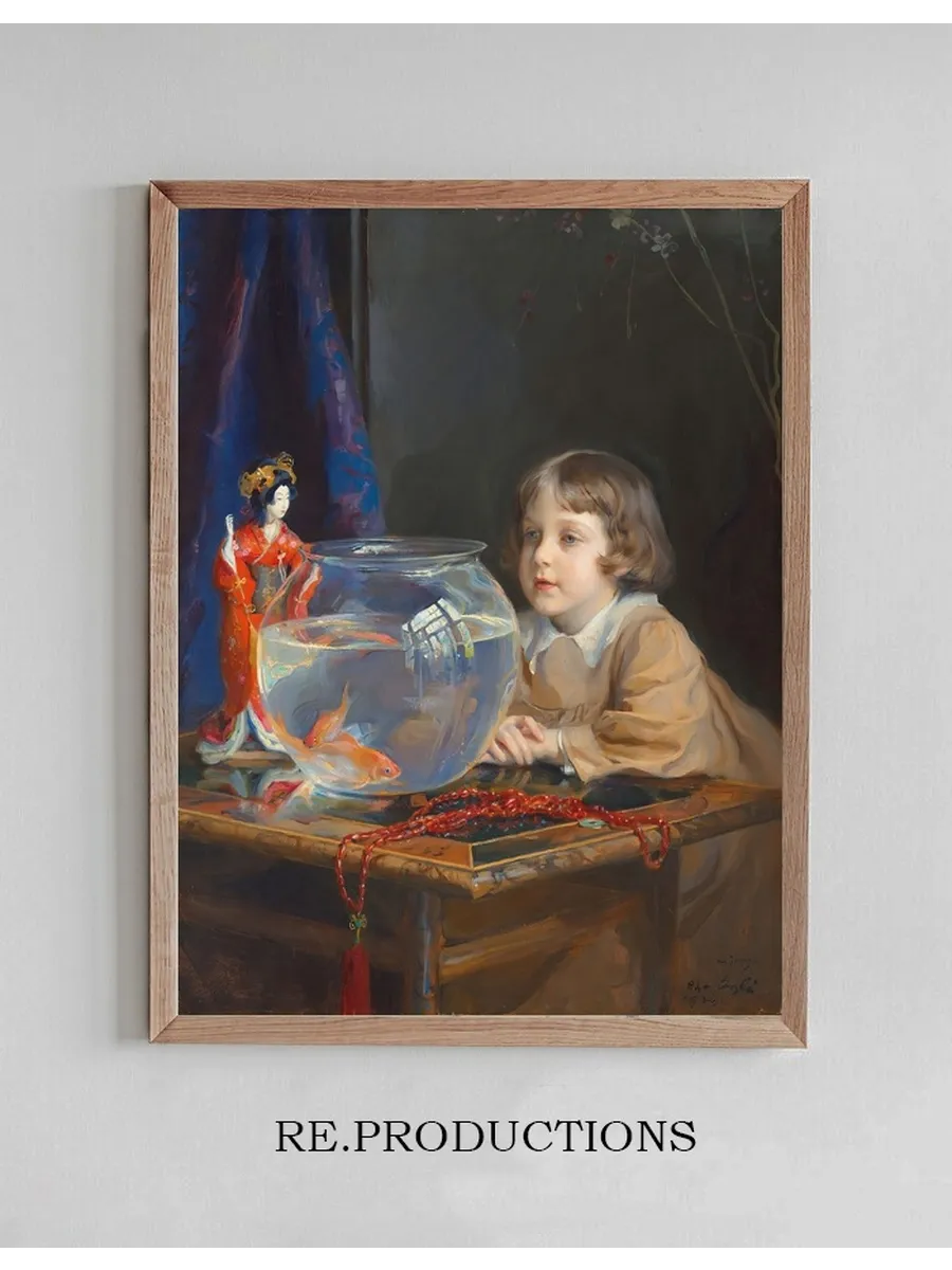 John de Laszlo and a Goldfish Bowl