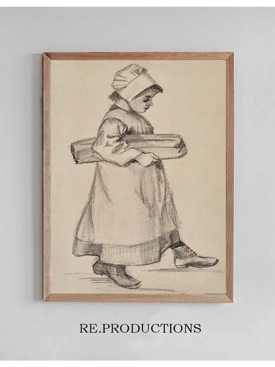 Jong Meisje Met Een Brood (young Girl with a Loaf of Bread)