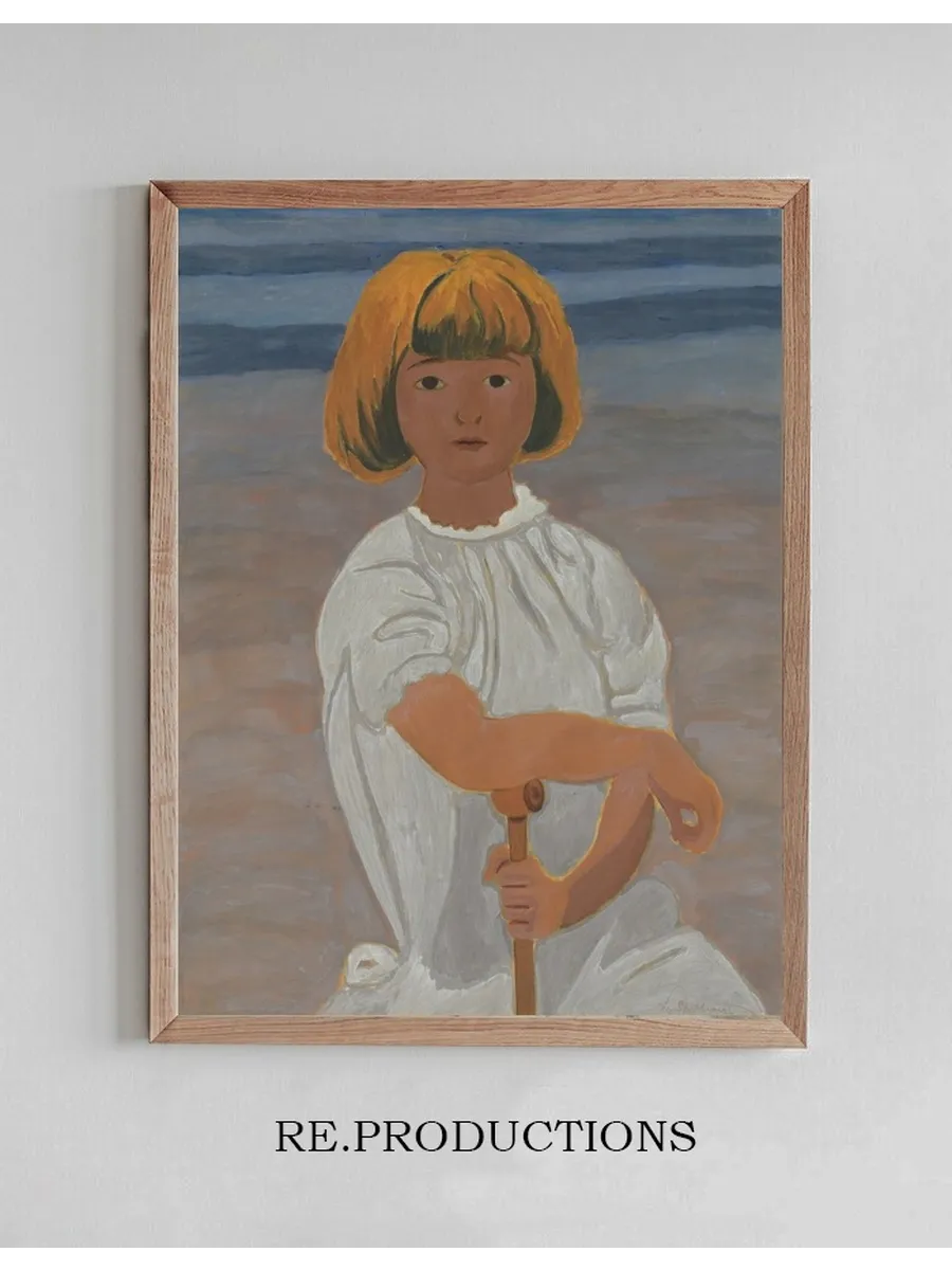 Jong Meisje Op Het Strand