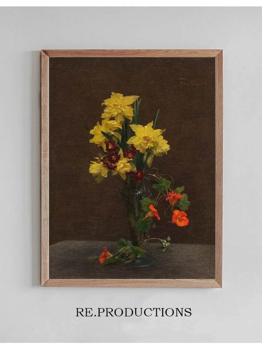 Jonquilles et Capucines
