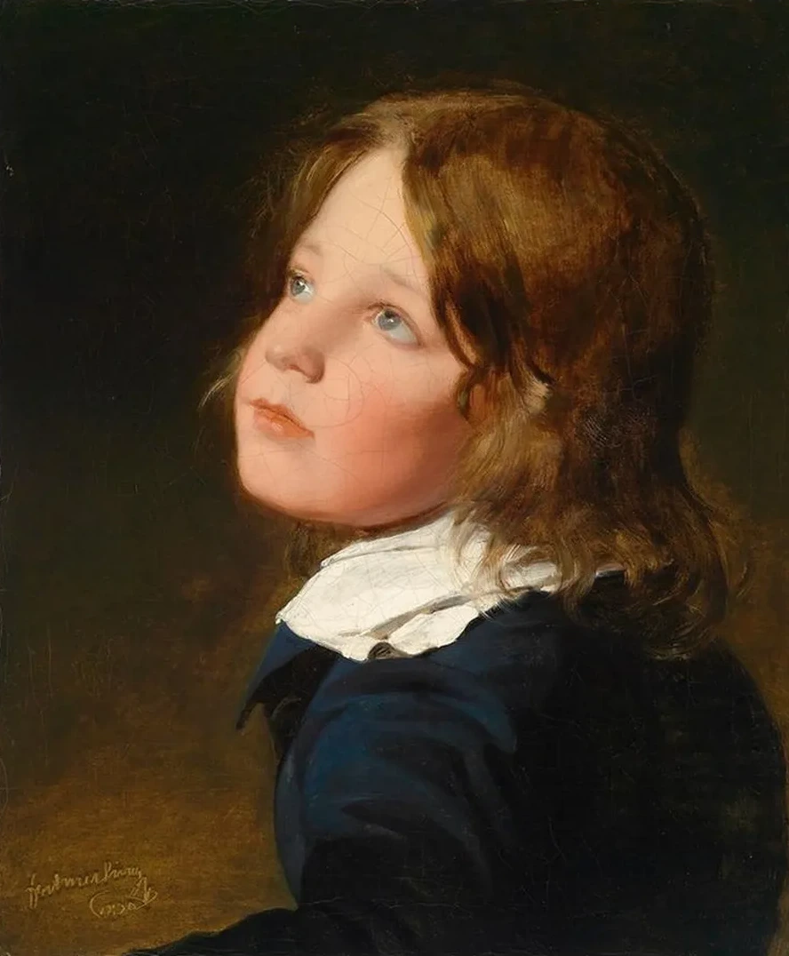 Joseph Amerling als Knabe