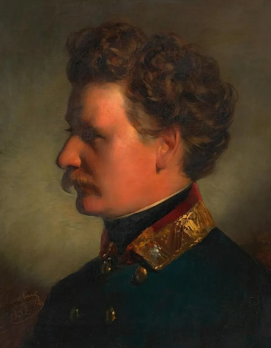 Joseph Georg Amerling als Major (Bruder des K nstlers)