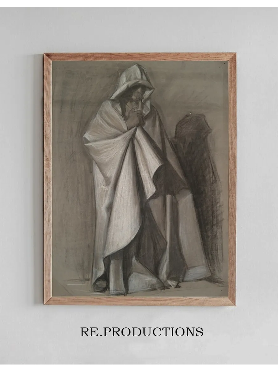 Joseph of Arimathea, Figure study for The Arthurian Round Table