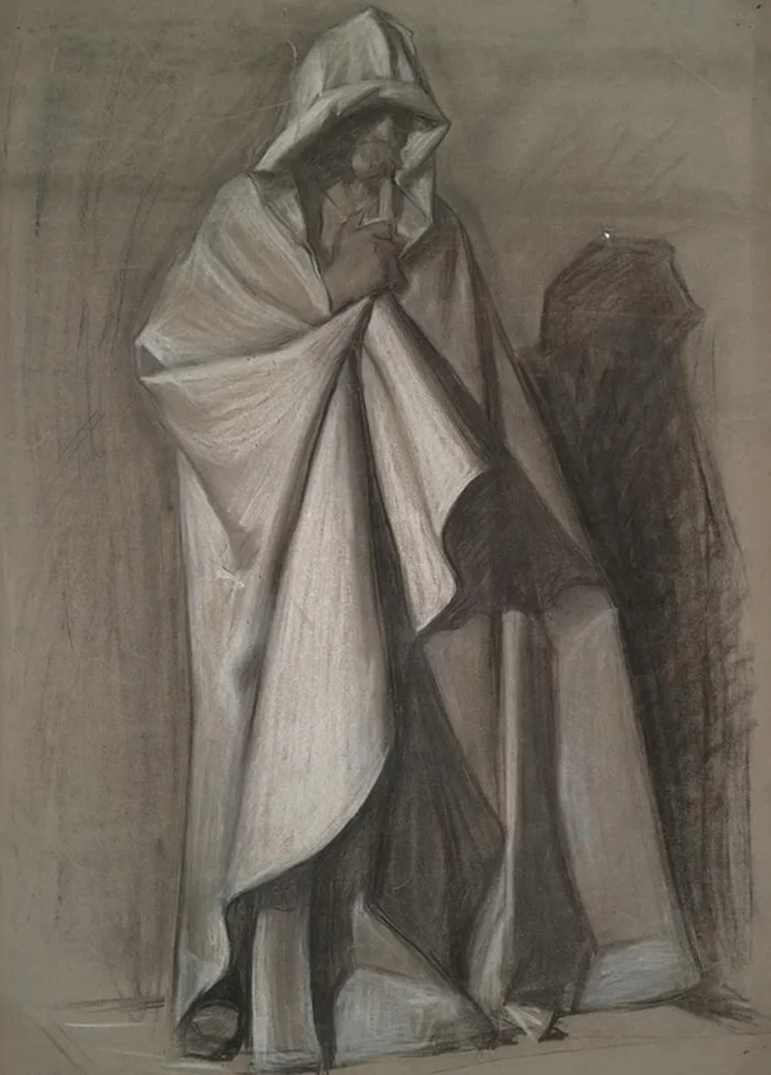 Joseph of Arimathea, Figure study for The Arthurian Round Table