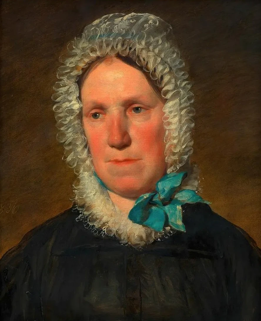Josepha Kaltenthaler Mit Spitzenh Ubchen (mutter Der 1. Frau Des K Nstlers)