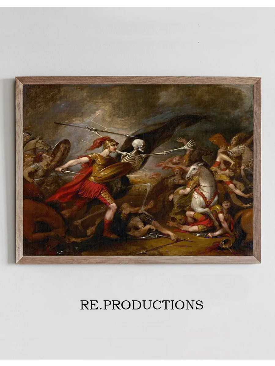 Joshua at the Battle of Ai Attended byDeath