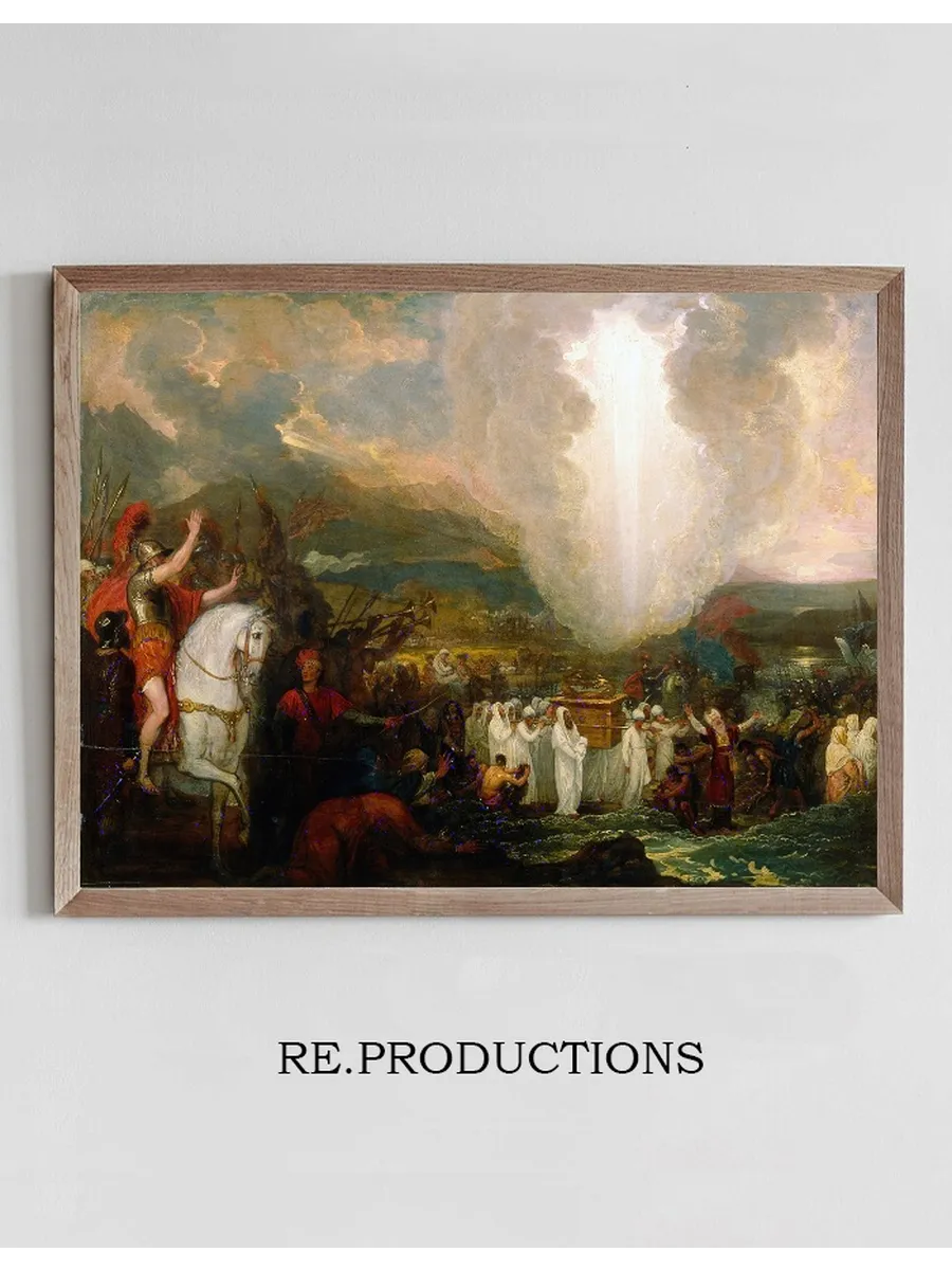 Joshua Passing the River Jordan with the Ark of the Covenant