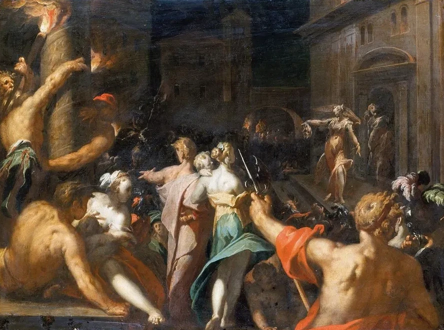 Judith Displays the Head of Holofernes