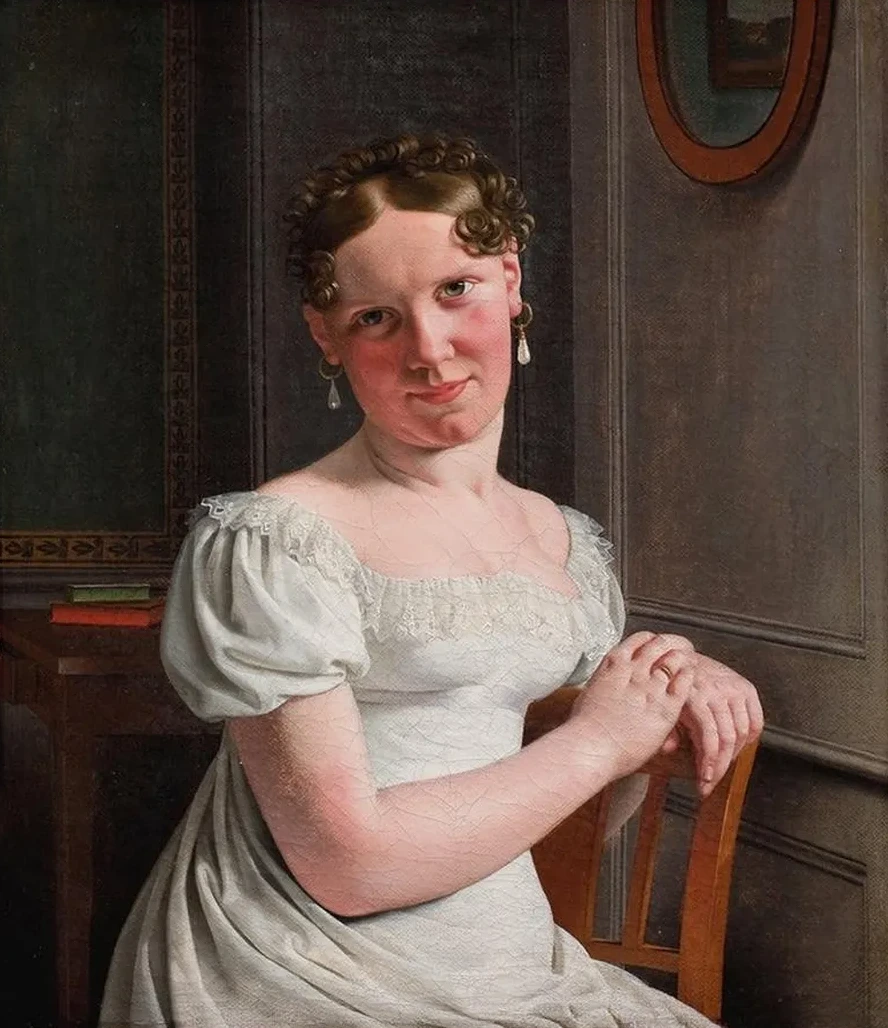 Julie Eckersberg, n e Juel, the Artist's Second Wife