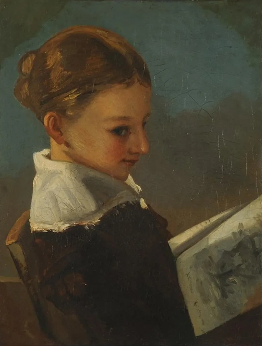 Julieta Courbet A La Edad De Diez A os