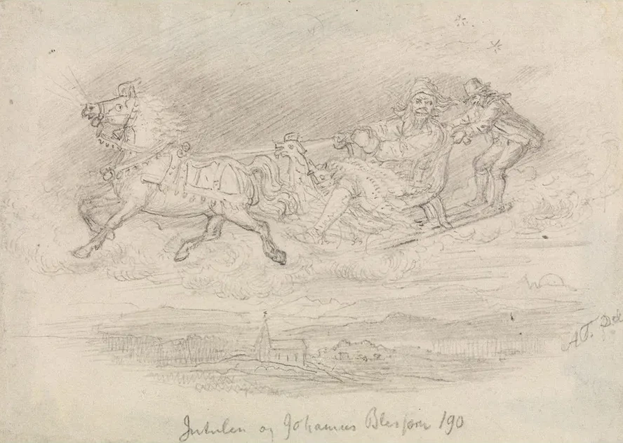 Jutulen and Johannes Blessom
