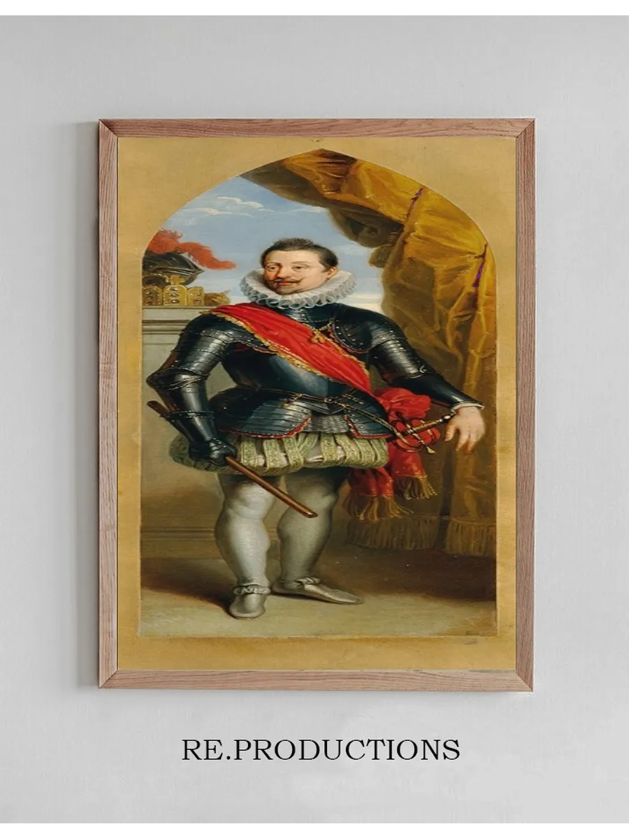 Kaiser Ferdinand II. stehend