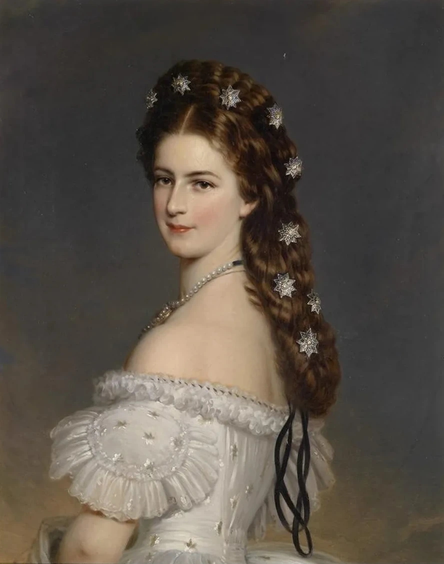 Kaiserin Elisabeth Mit Diamentsternen (werkstattwiederholung)