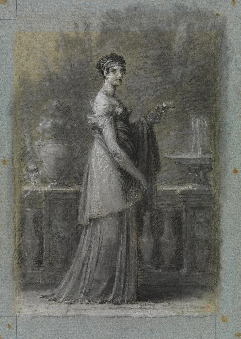Kaiserin Jos Phine Bonaparte, Stehend in Ganzer Figur