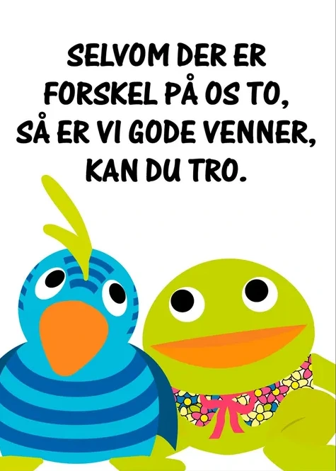 Kaj og Andrea Gode venner
