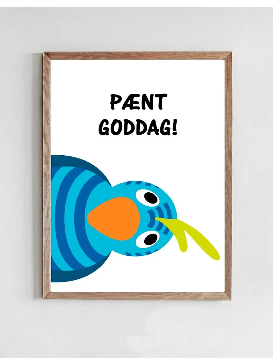 Kaj Og Andrea Plakat P Nt Goddag