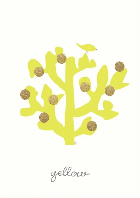 Kaktusserie Yellow