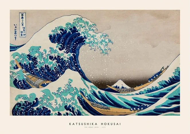 Katsushika Hokusai - the Great Wave