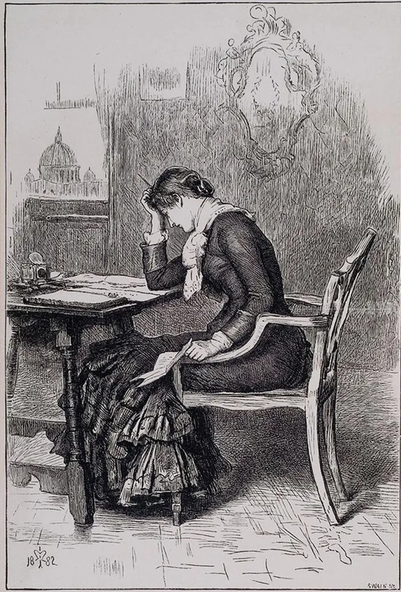 Kept in the Dark When the Letter Was Completed She Found It to Be One Which She Could Not Send