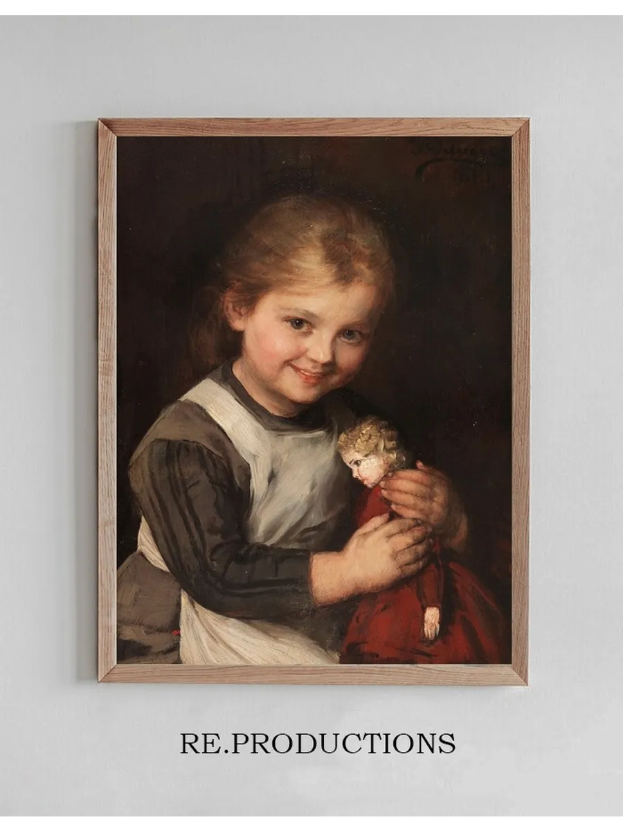 Kind mit Puppe