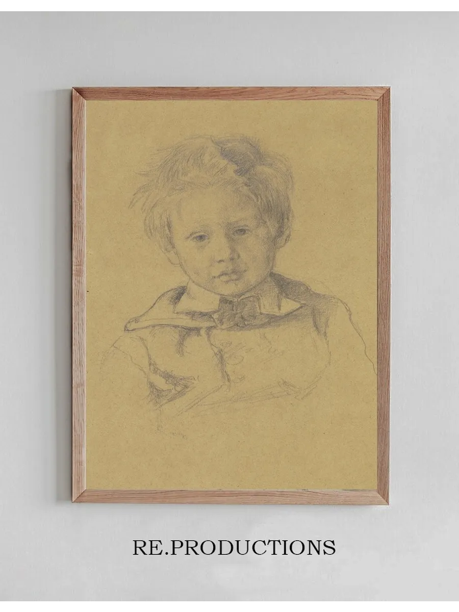 Kinderbildnis Des Sohnes von Victor M Ller