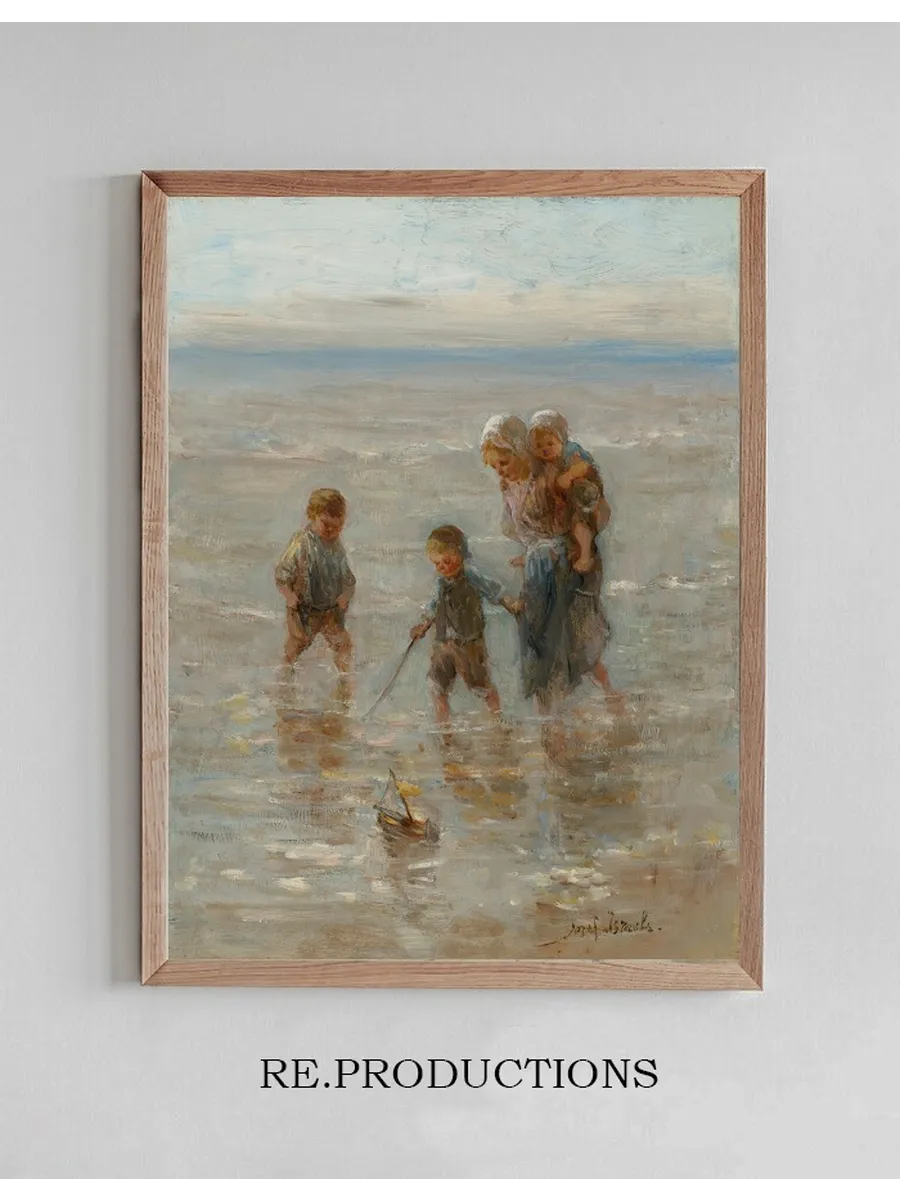 Kinderen Der Zee Children Playing in the Surf