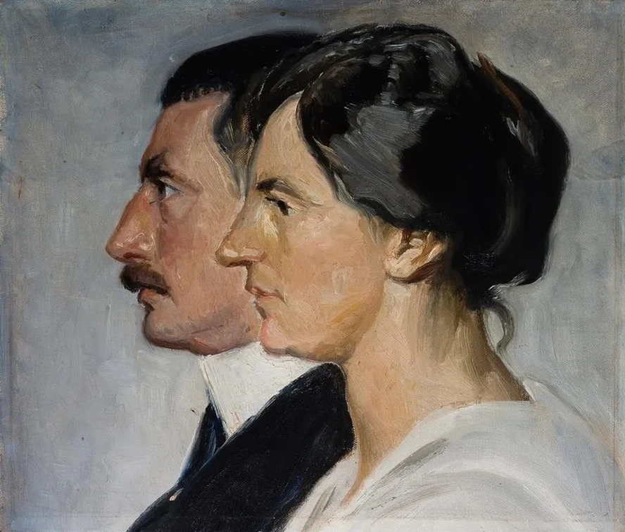 King Christian X and Queen Alexandrine of Denmark