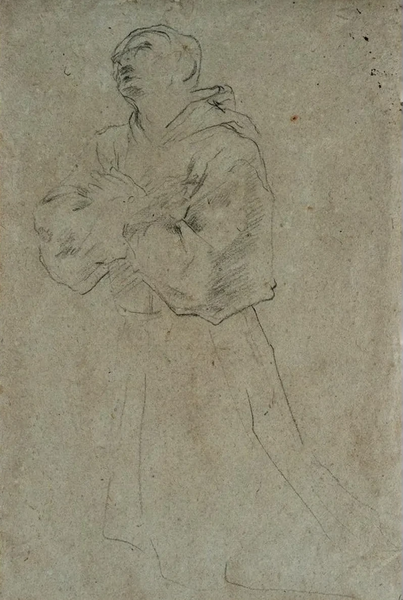 Kneeling Monk