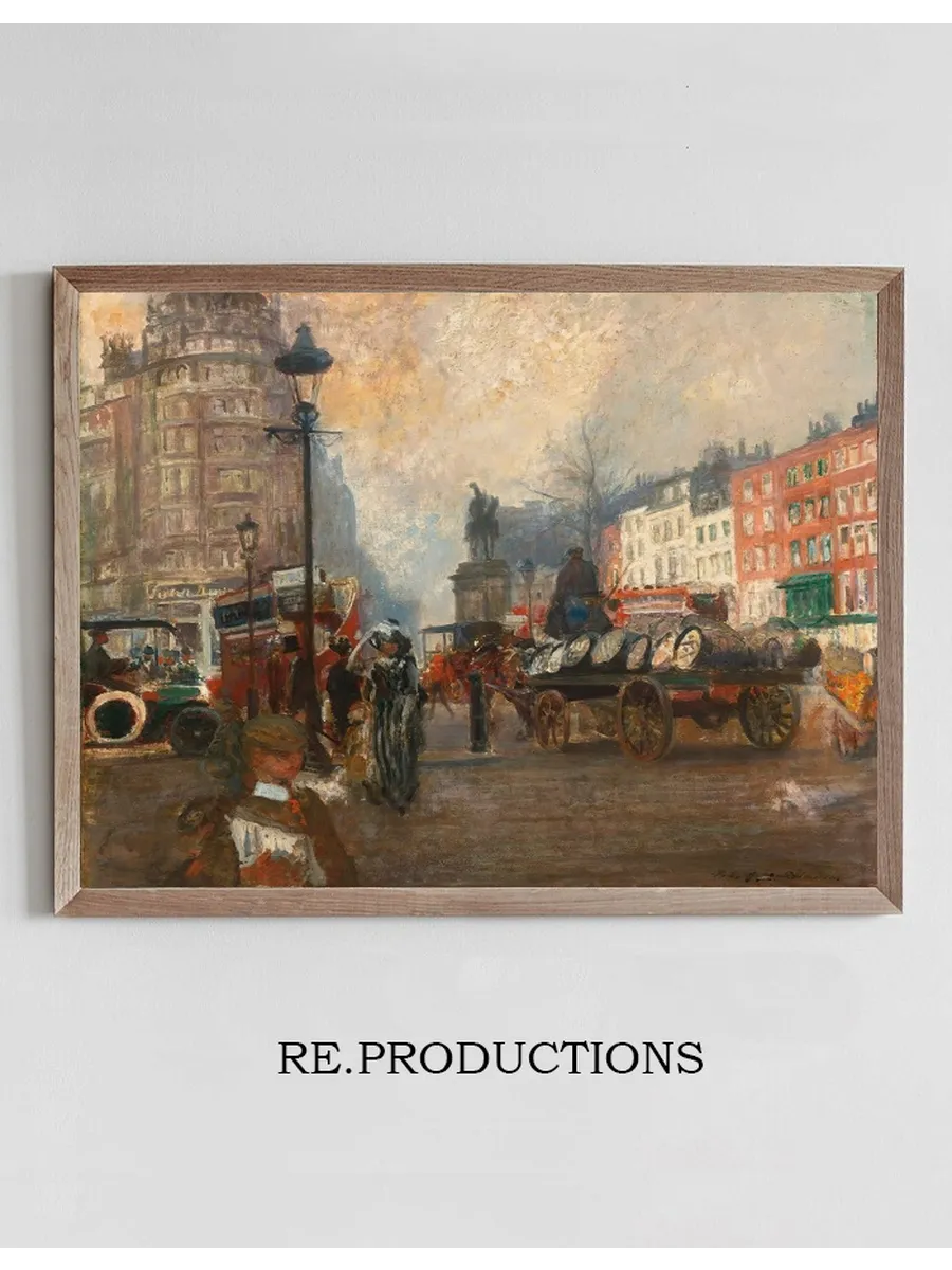 Knightsbridge Seen From Sloane Street, December 1913